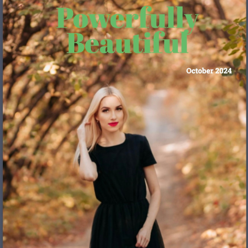 Powerfully Beautiful Magazine, October 2024 cover